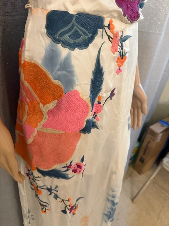 UO Jessa Belted Slip Midi Dress  small nwt - Picture 7 of 14